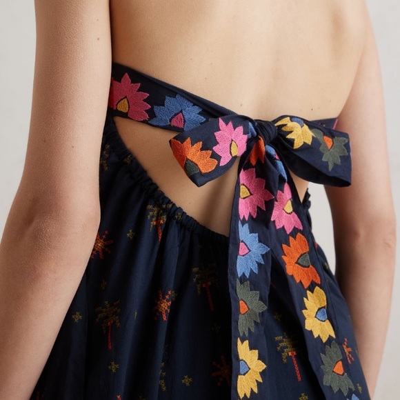 Anthropologie farm rio embroidered maxi dress - Picture 10 of 16